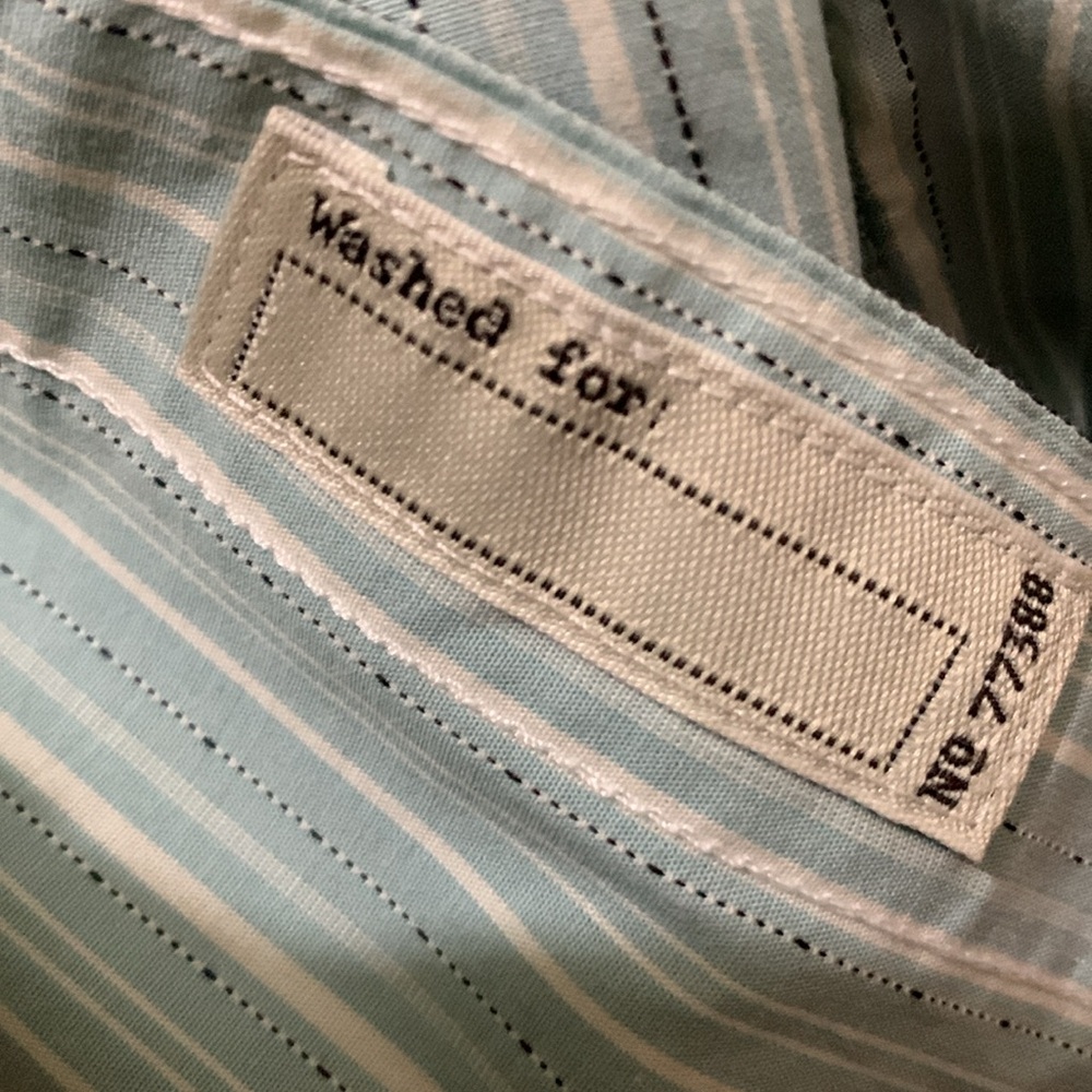 J.Crew Slim Untucked Stripe Button Down Shirt - Picture 5 of 5